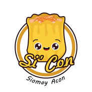 Desain Logo Siomay Acon